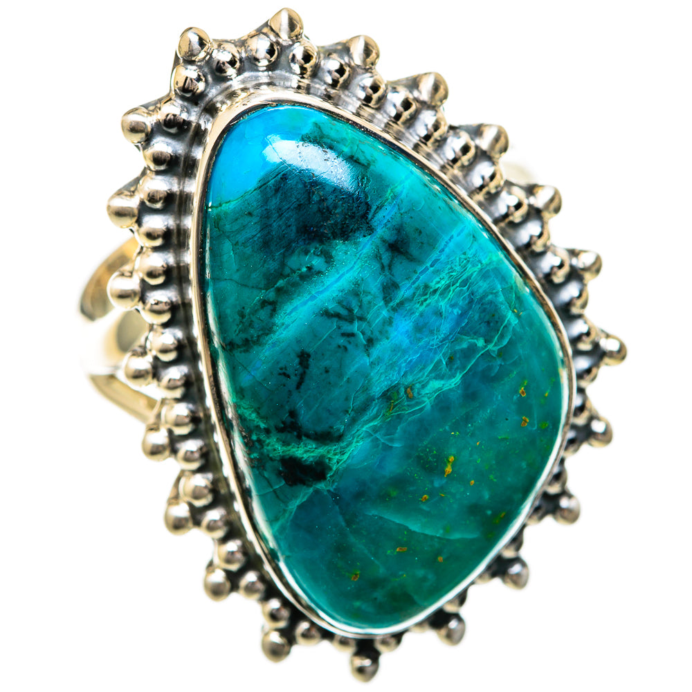 Chrysocolla Rings handcrafted by Anasilvercos - RING104348 - Photo 2