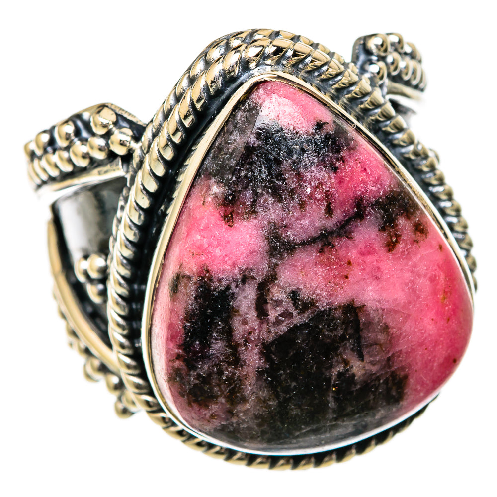 Rhodonite Rings handcrafted by Anasilvercos - RING104362 - Photo 2