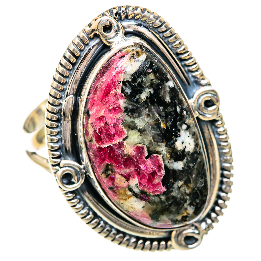 Russian Eudialyte Rings handcrafted by Anasilvercos - RING104364 - Photo 2