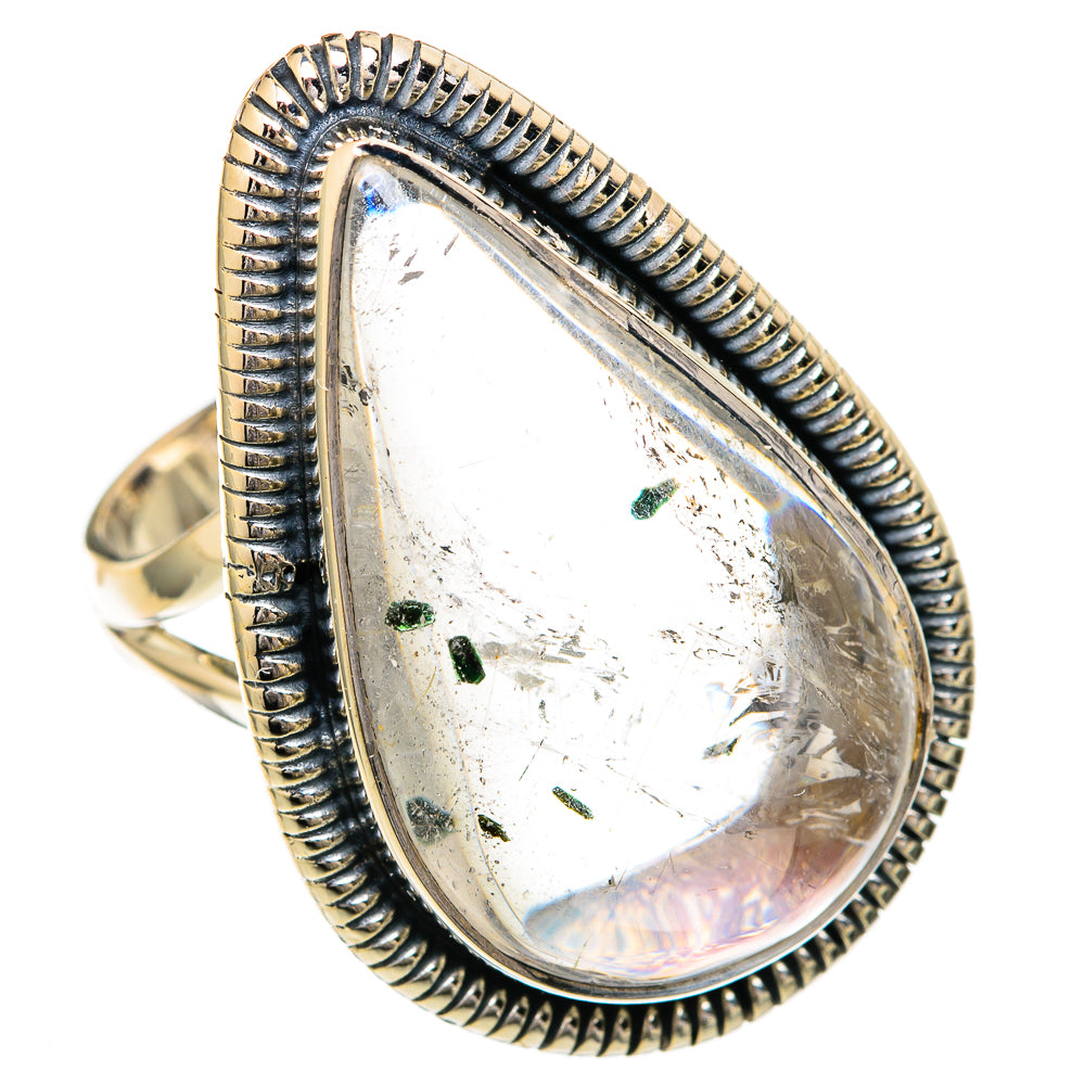 Tourmalinated Quartz Rings handcrafted by Anasilvercos - RING104411 - Photo 2