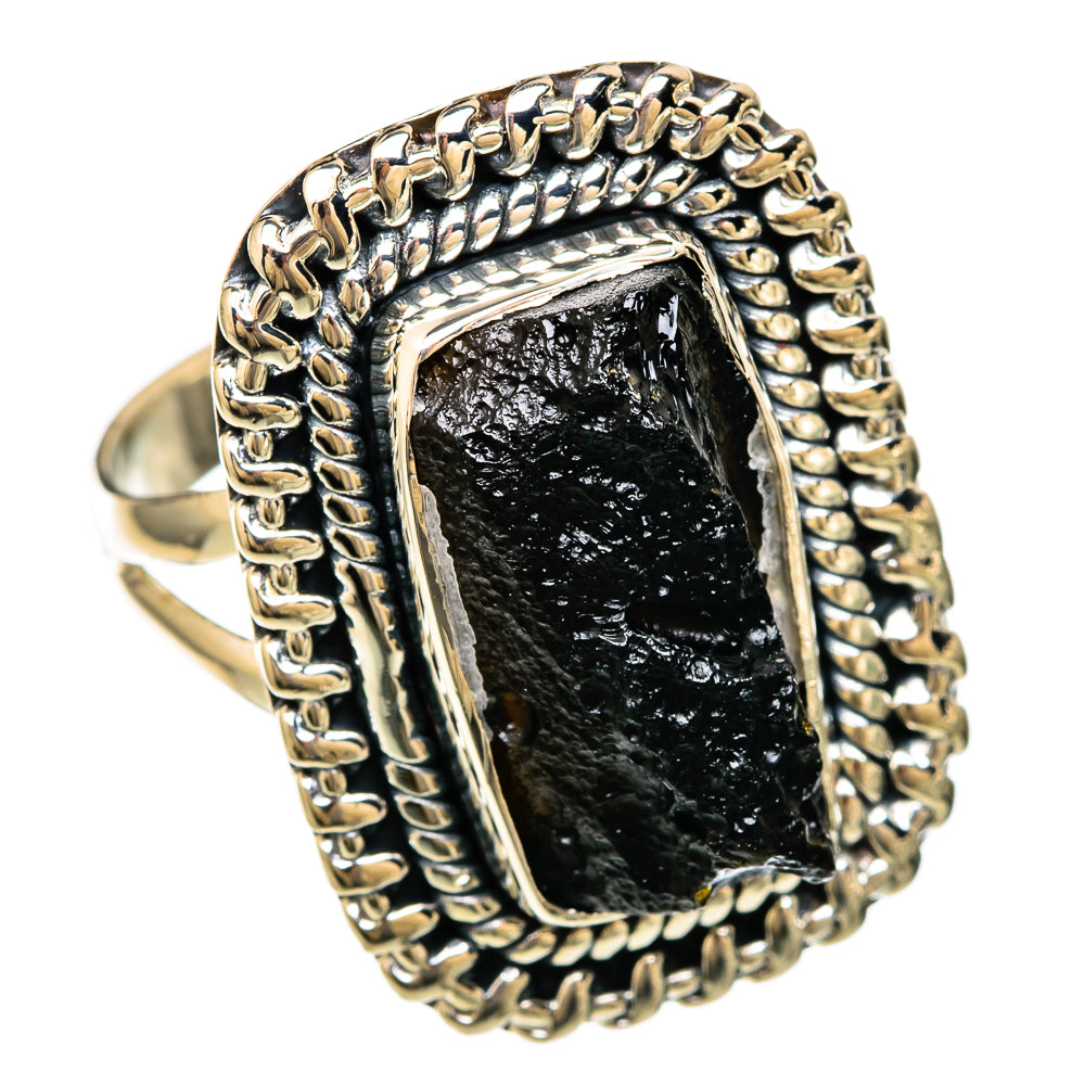 Tektite Rings handcrafted by Anasilvercos - RING104432 - Photo 2