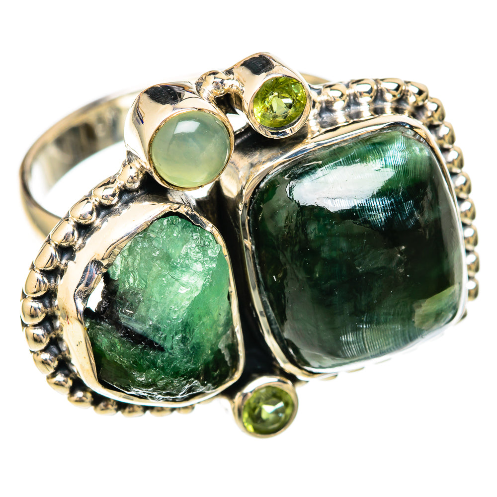 Seraphinite Rings handcrafted by Anasilvercos - RING104446 - Photo 2