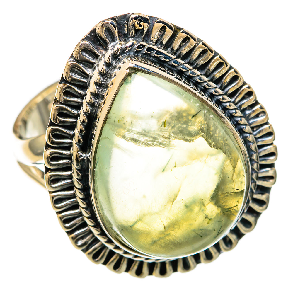 Prehnite Rings handcrafted by Anasilvercos - RING104448 - Photo 2
