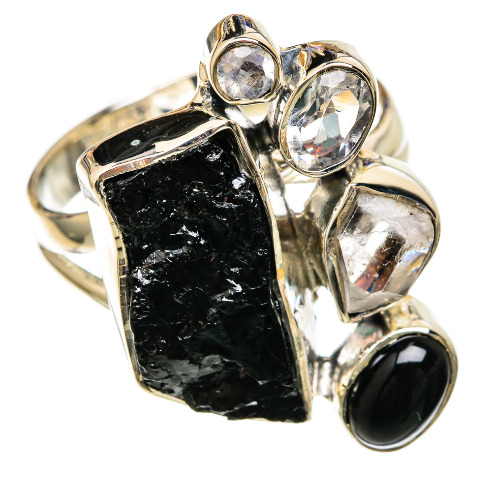 Tektite Rings handcrafted by Anasilvercos - RING104457 - Photo 2