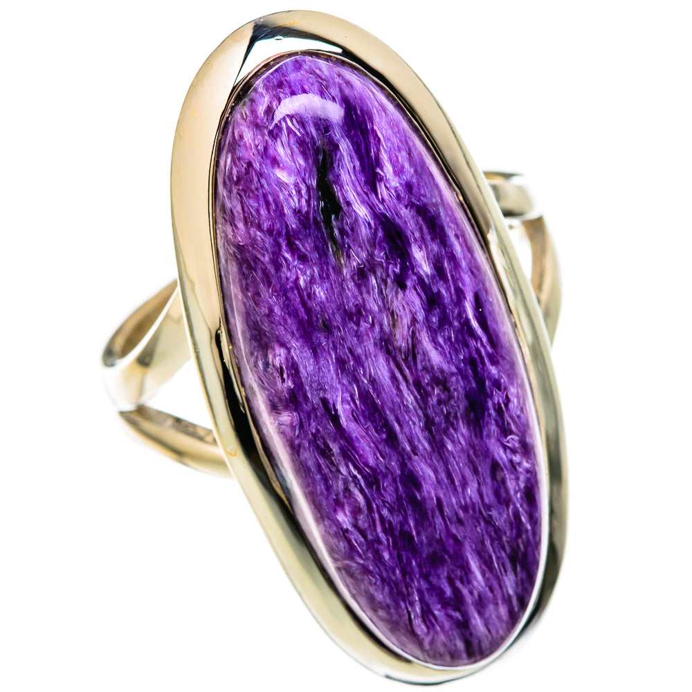 Charoite Rings handcrafted by Anasilvercos - RING104477 - Photo 2