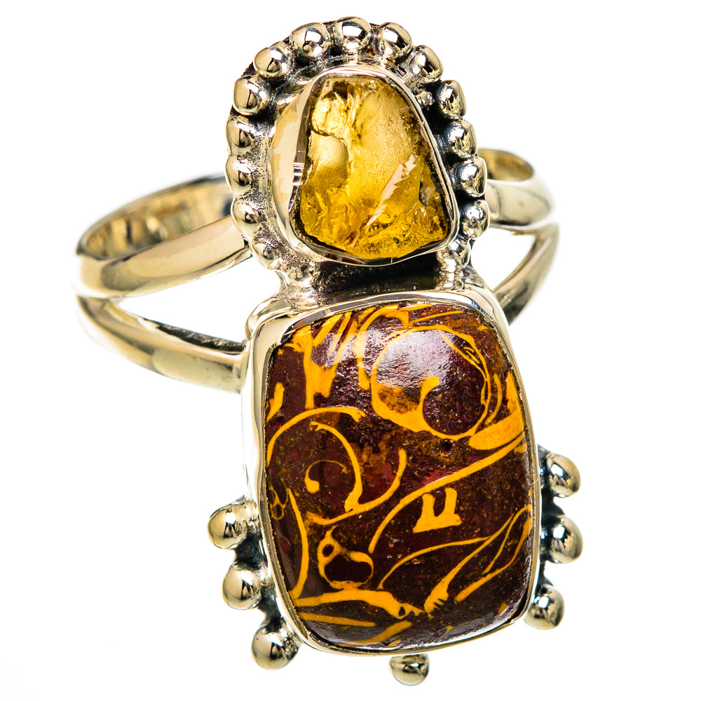 Coquina Jasper Rings handcrafted by Anasilvercos - RING104492 - Photo 2