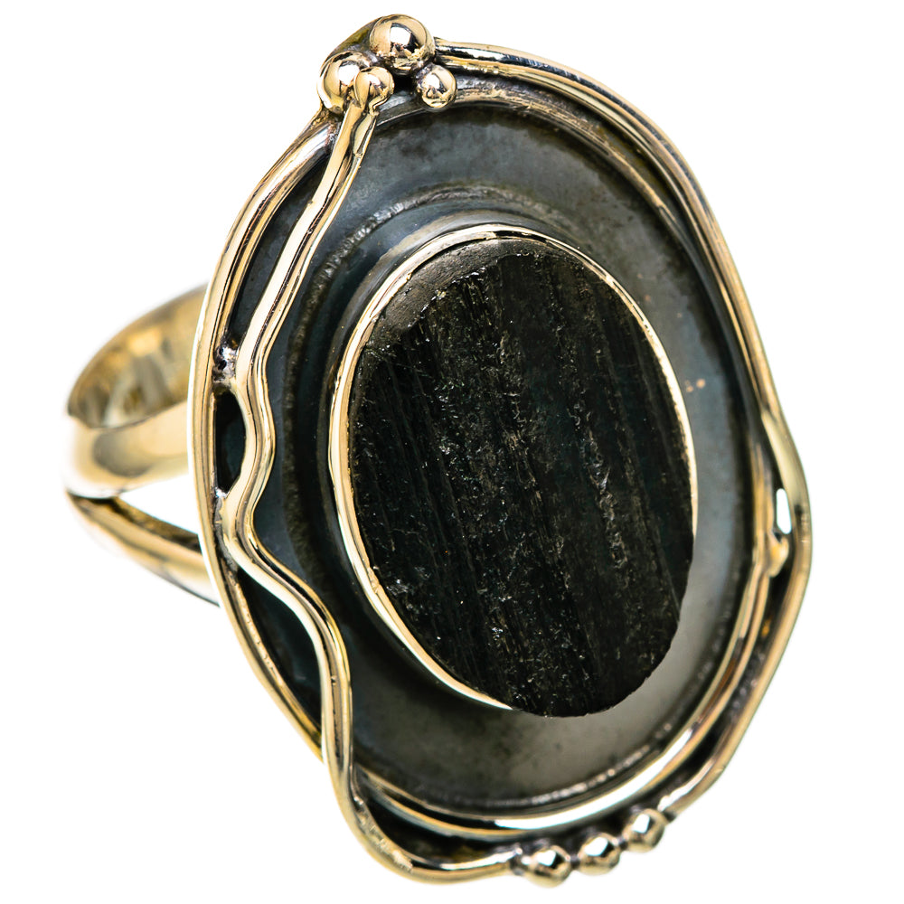 Tektite Rings handcrafted by Anasilvercos - RING104498 - Photo 2