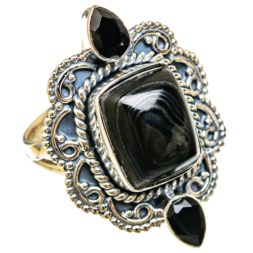 Psilomelane Rings handcrafted by Anasilvercos - RING104499 - Photo 2