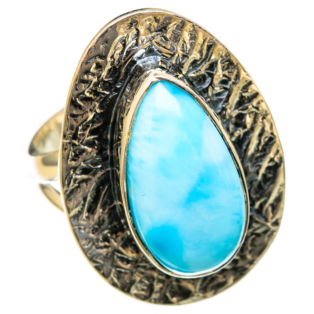 Larimar Rings handcrafted by Anasilvercos - RING104509 - Photo 2