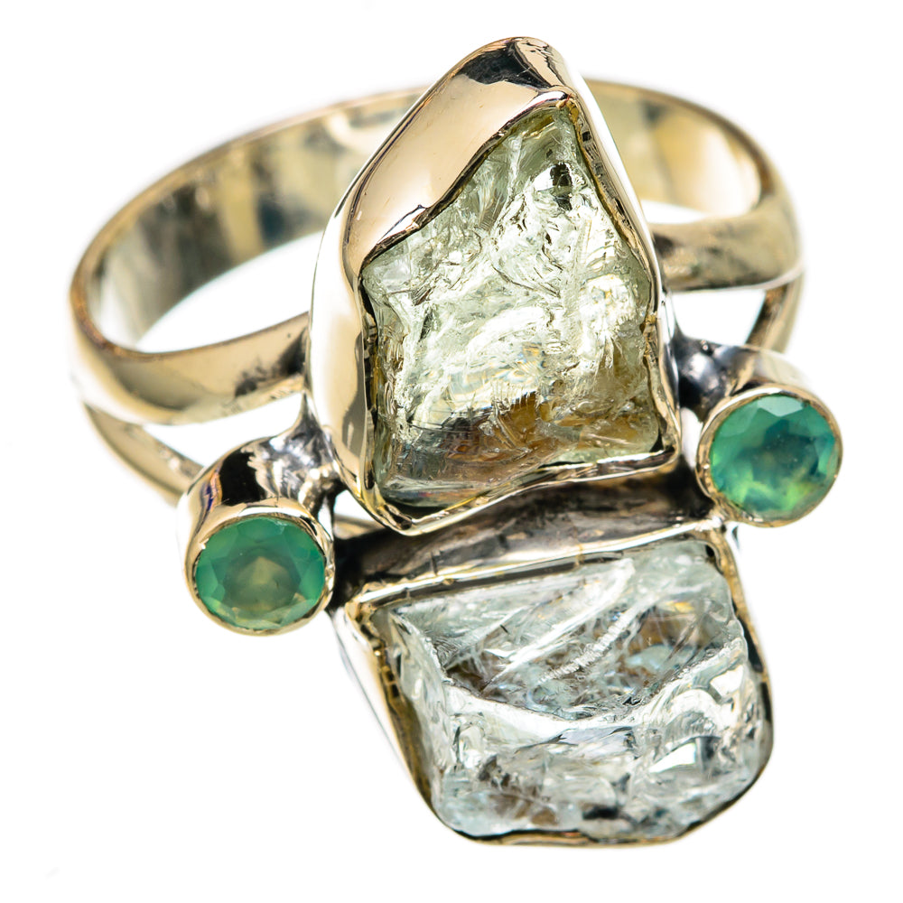 Aquamarine Rings handcrafted by Anasilvercos - RING104512 - Photo 2