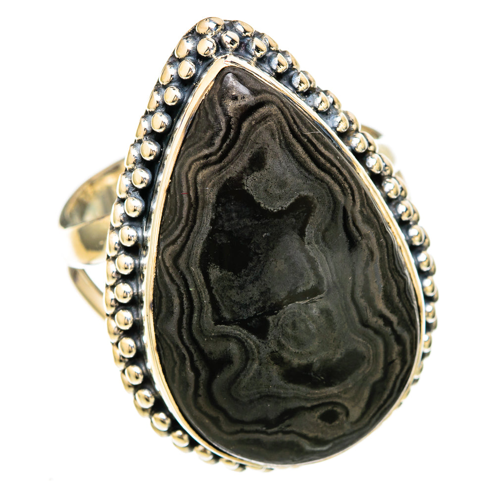 Psilomelane Rings handcrafted by Anasilvercos - RING104521 - Photo 2