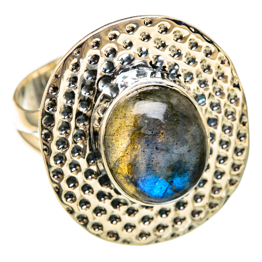 Labradorite Rings handcrafted by Anasilvercos - RING104524 - Photo 2