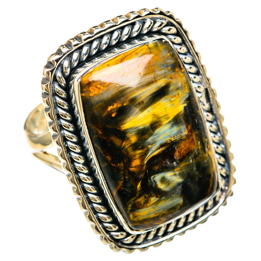 Pietersite Rings handcrafted by Anasilvercos - RING104535 - Photo 2
