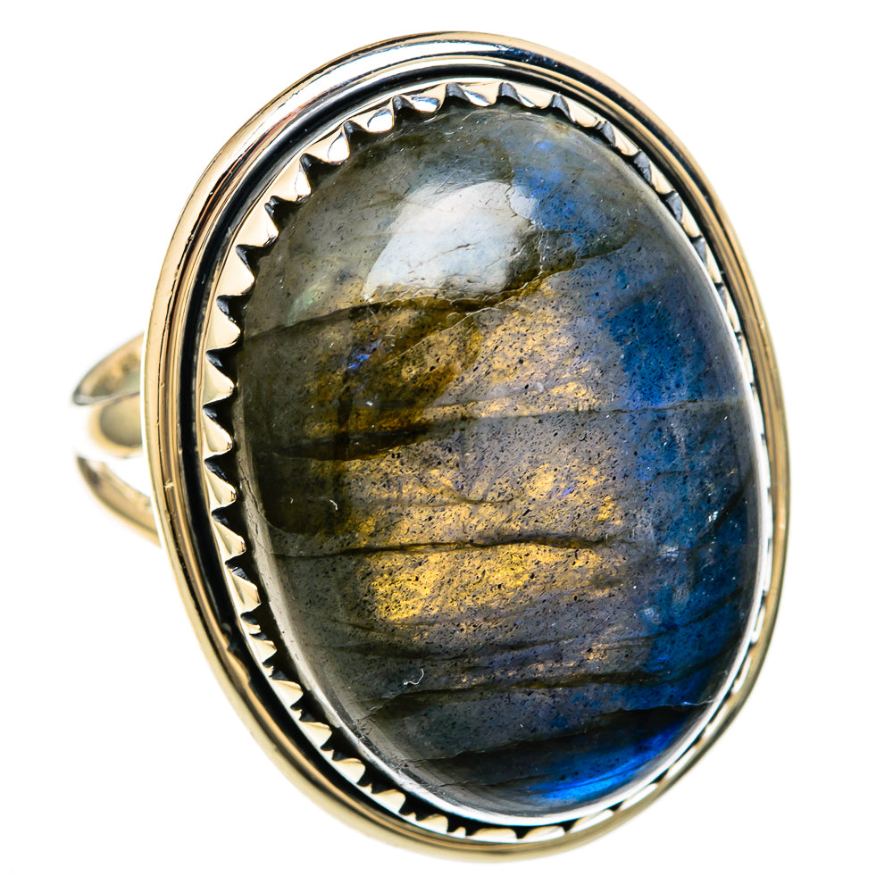 Labradorite Rings handcrafted by Anasilvercos - RING104548 - Photo 2