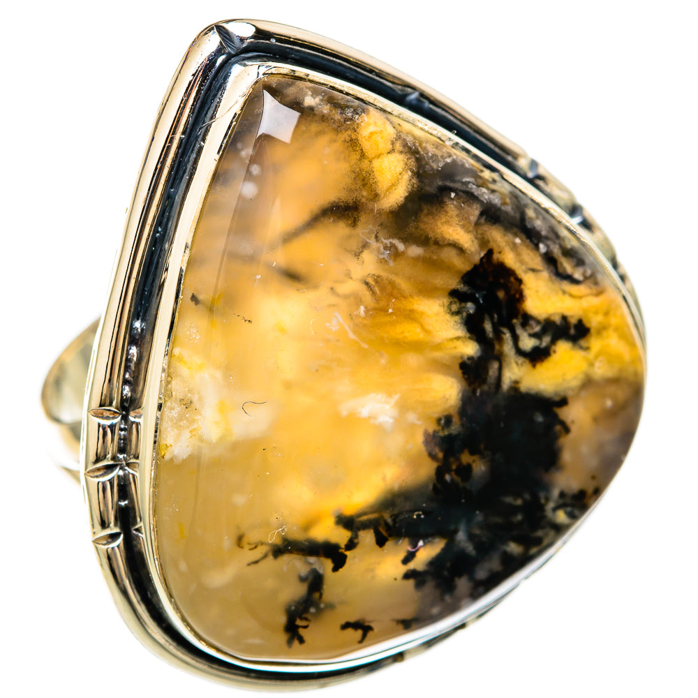 Montana Agate Rings handcrafted by Anasilvercos - RING104565 - Photo 2