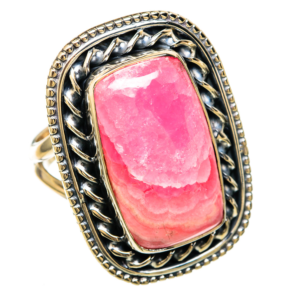 Rhodochrosite Rings handcrafted by Anasilvercos - RING104569 - Photo 2
