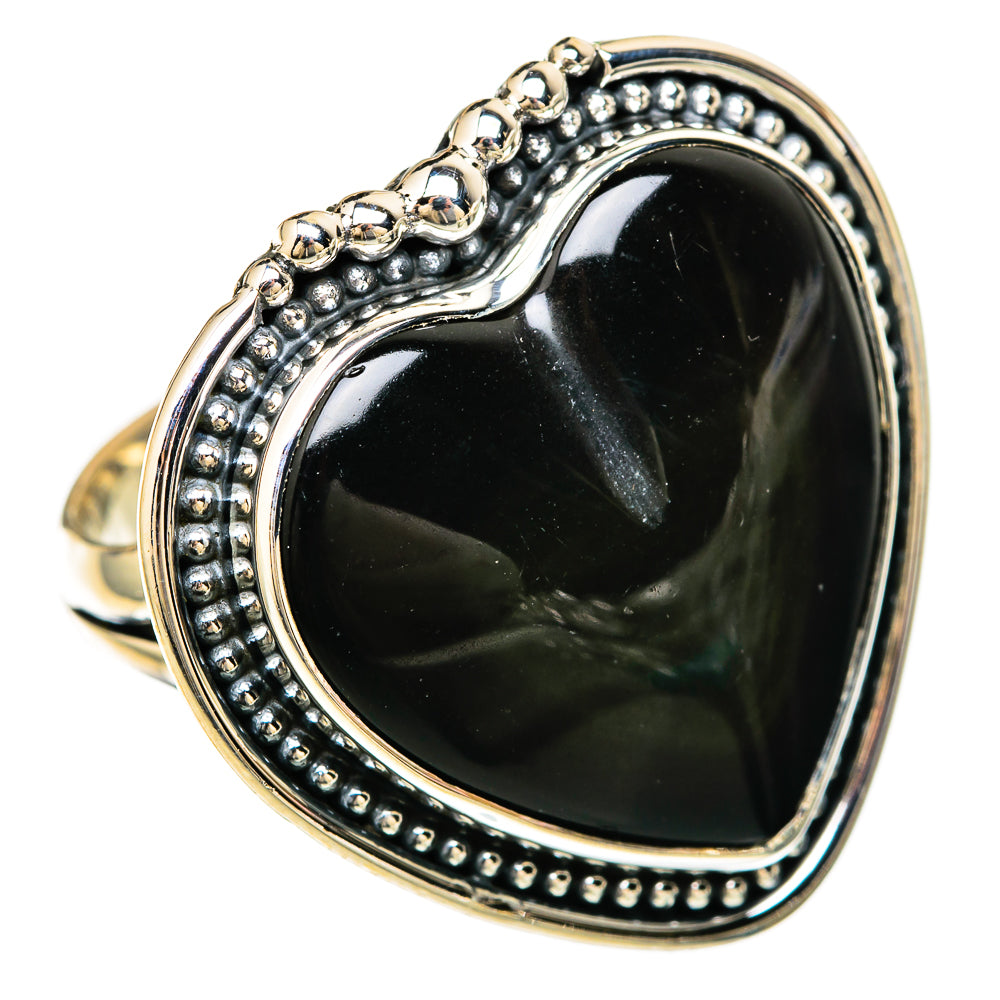 Black Onyx Rings handcrafted by Anasilvercos - RING104576 - Photo 2