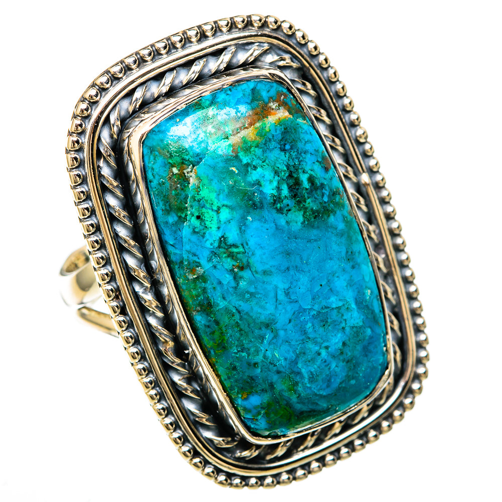 Chrysocolla Rings handcrafted by Anasilvercos - RING104592 - Photo 2