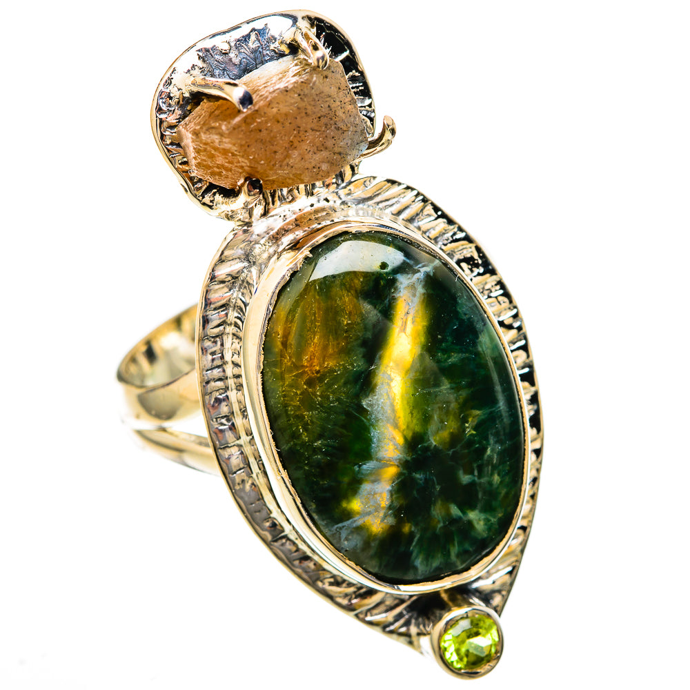 Ocean Jasper Rings handcrafted by Anasilvercos - RING104598 - Photo 2