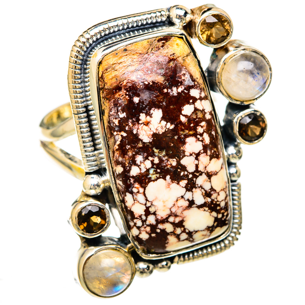 Wild Horse Jasper Rings handcrafted by Anasilvercos - RING104601 - Photo 2