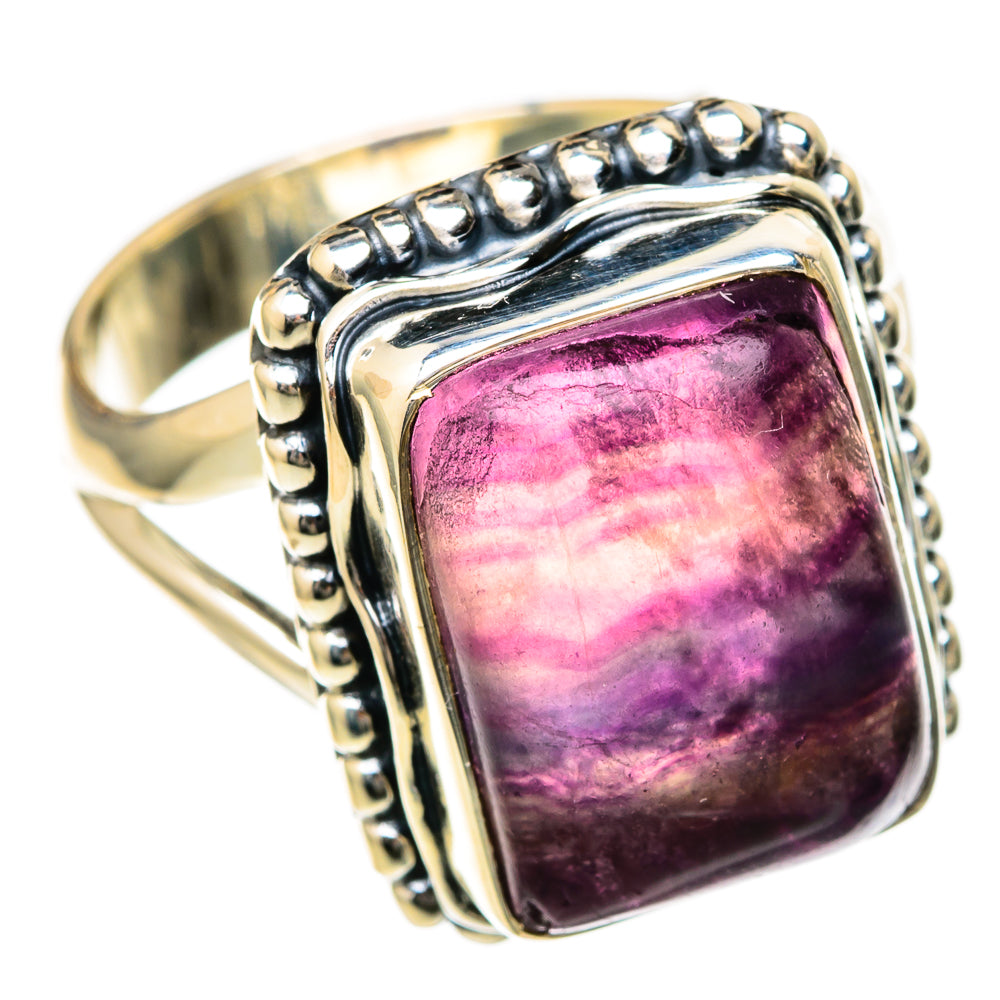 Fluorite Rings handcrafted by Anasilvercos - RING104674 - Photo 2