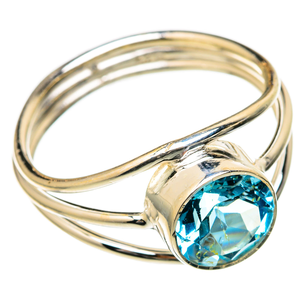 Blue Topaz Rings handcrafted by Anasilvercos - RING104686 - Photo 2
