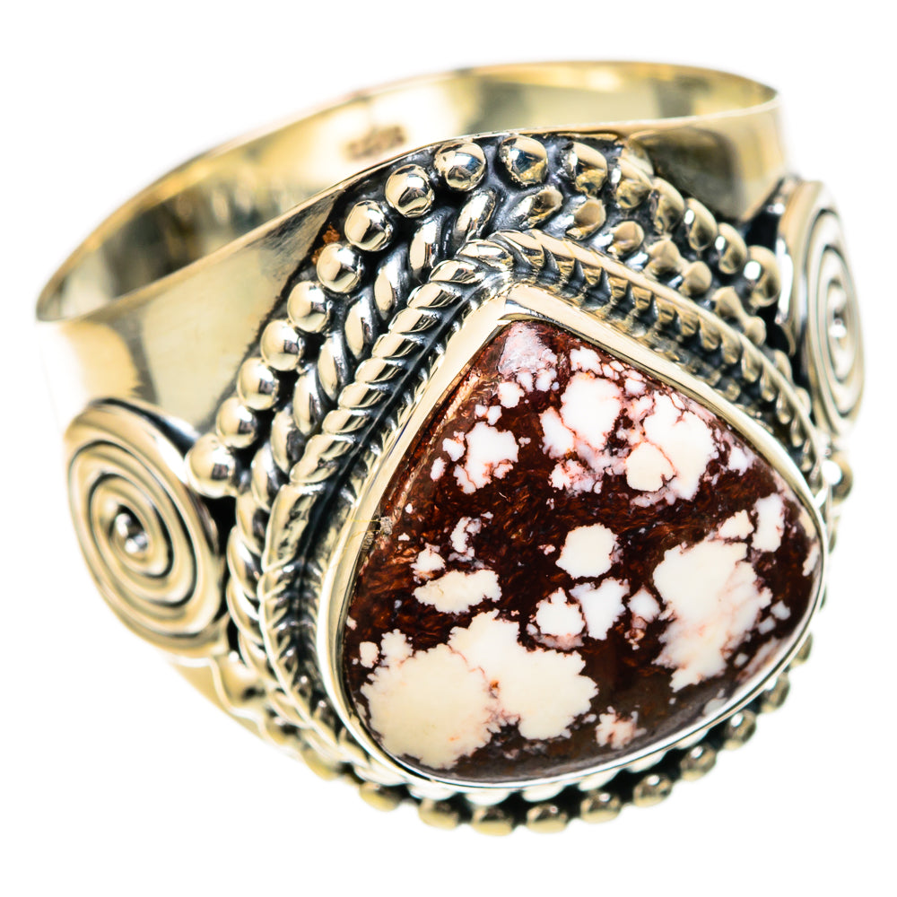 Wild Horse Jasper Rings handcrafted by Anasilvercos - RING104695 - Photo 2