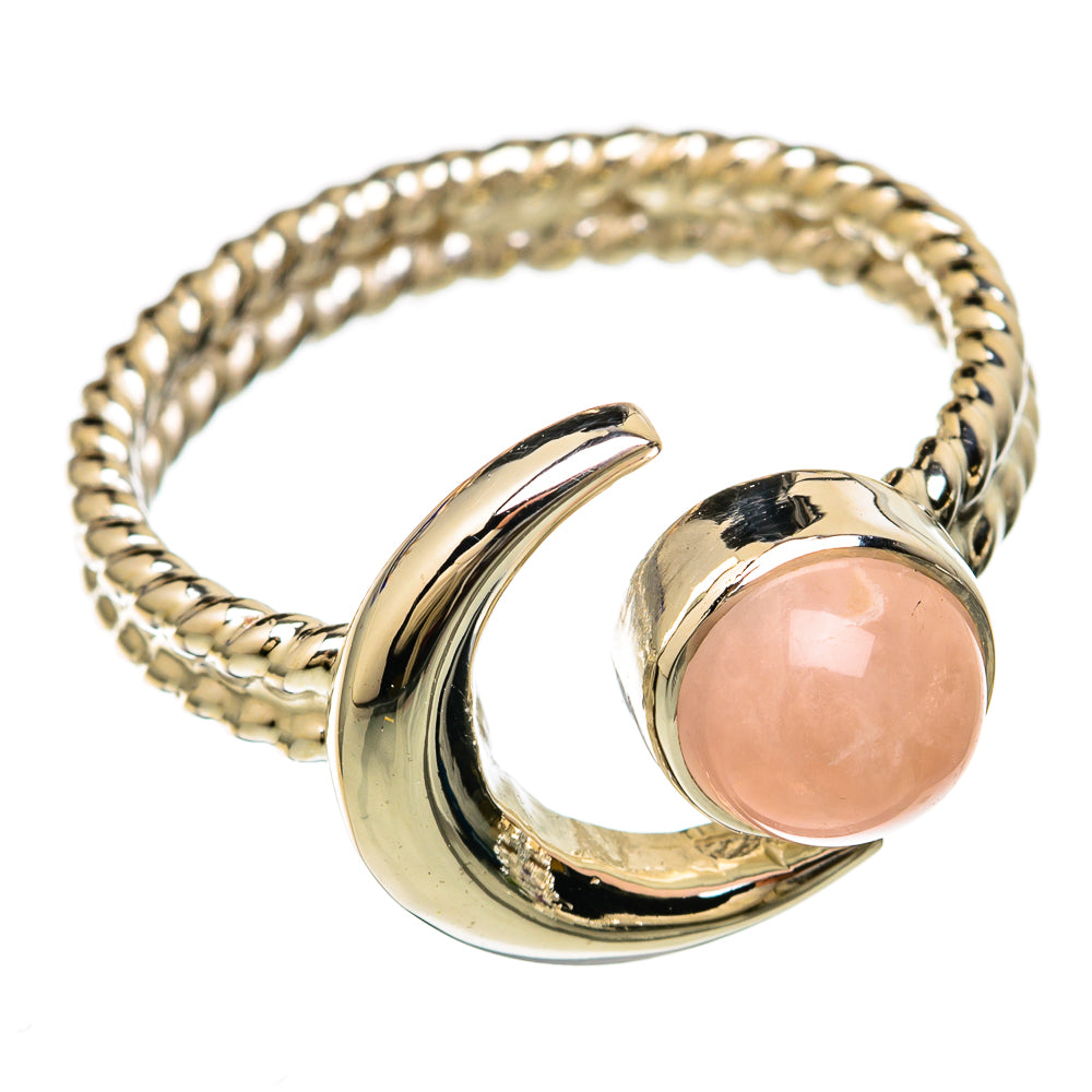 Rose Quartz Rings handcrafted by Anasilvercos - RING104733 - Photo 2