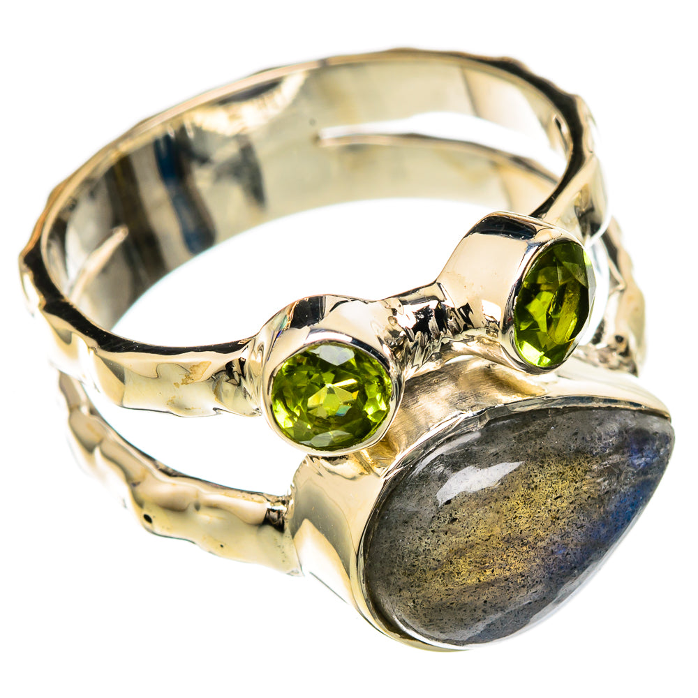 Labradorite Rings handcrafted by Anasilvercos - RING104758 - Photo 2