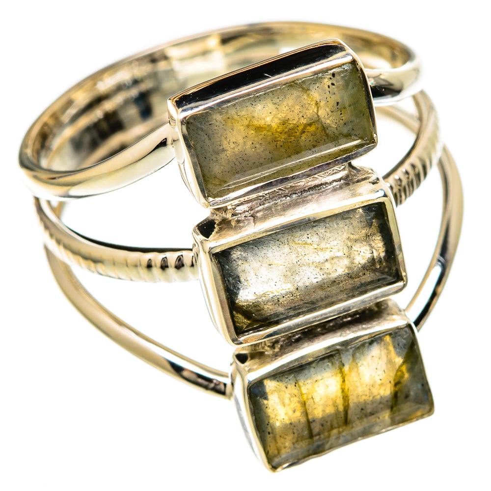 Labradorite Rings handcrafted by Anasilvercos - RING104763 - Photo 2