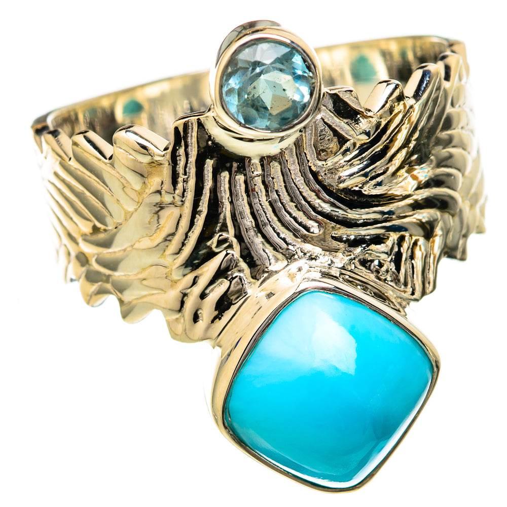 Larimar Rings handcrafted by Anasilvercos - RING104764 - Photo 2