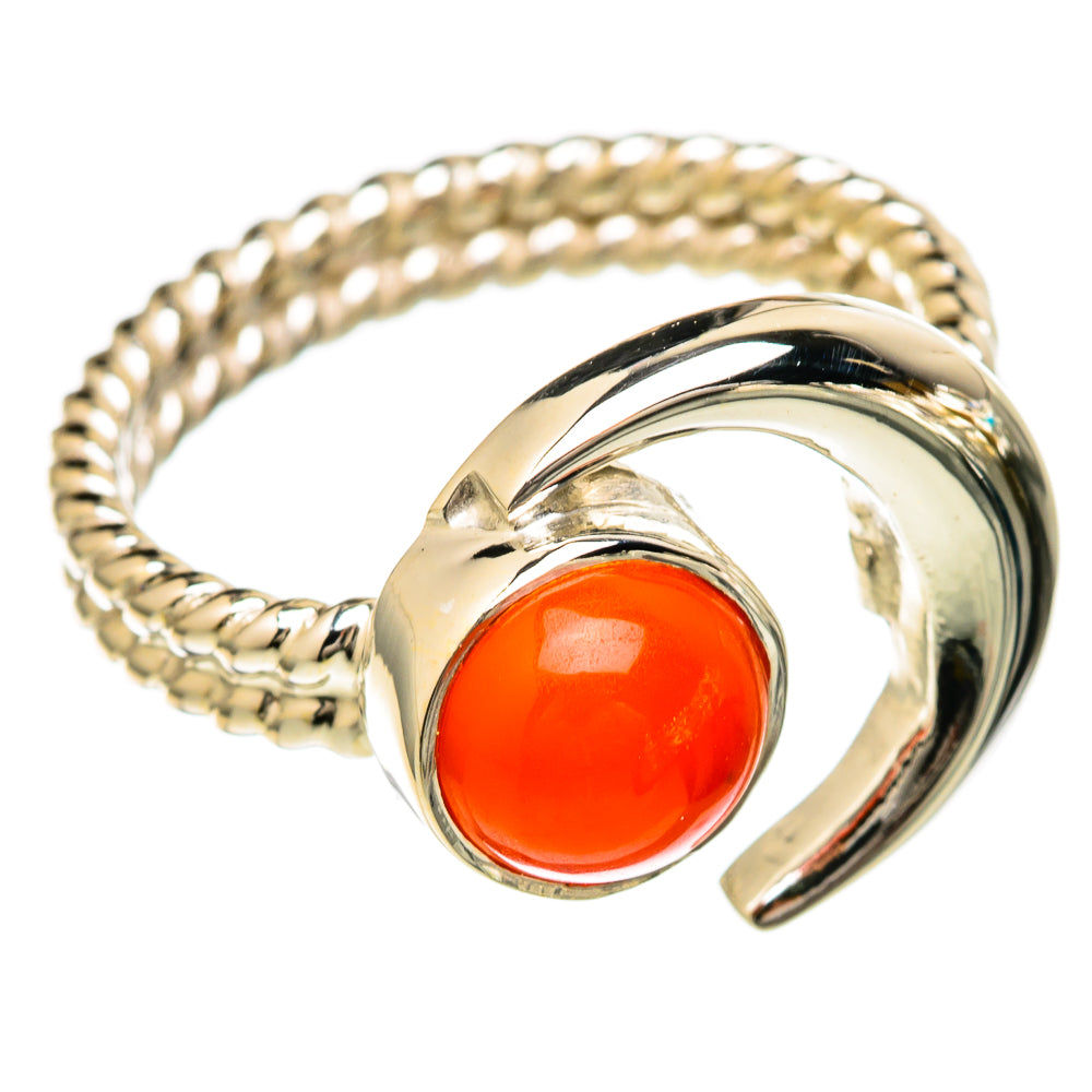 Carnelian Rings handcrafted by Anasilvercos - RING104775 - Photo 2
