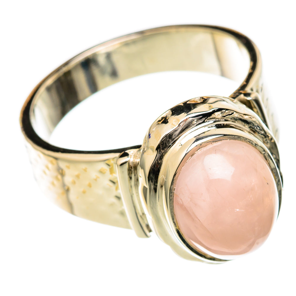 Rose Quartz Rings handcrafted by Anasilvercos - RING104777 - Photo 2