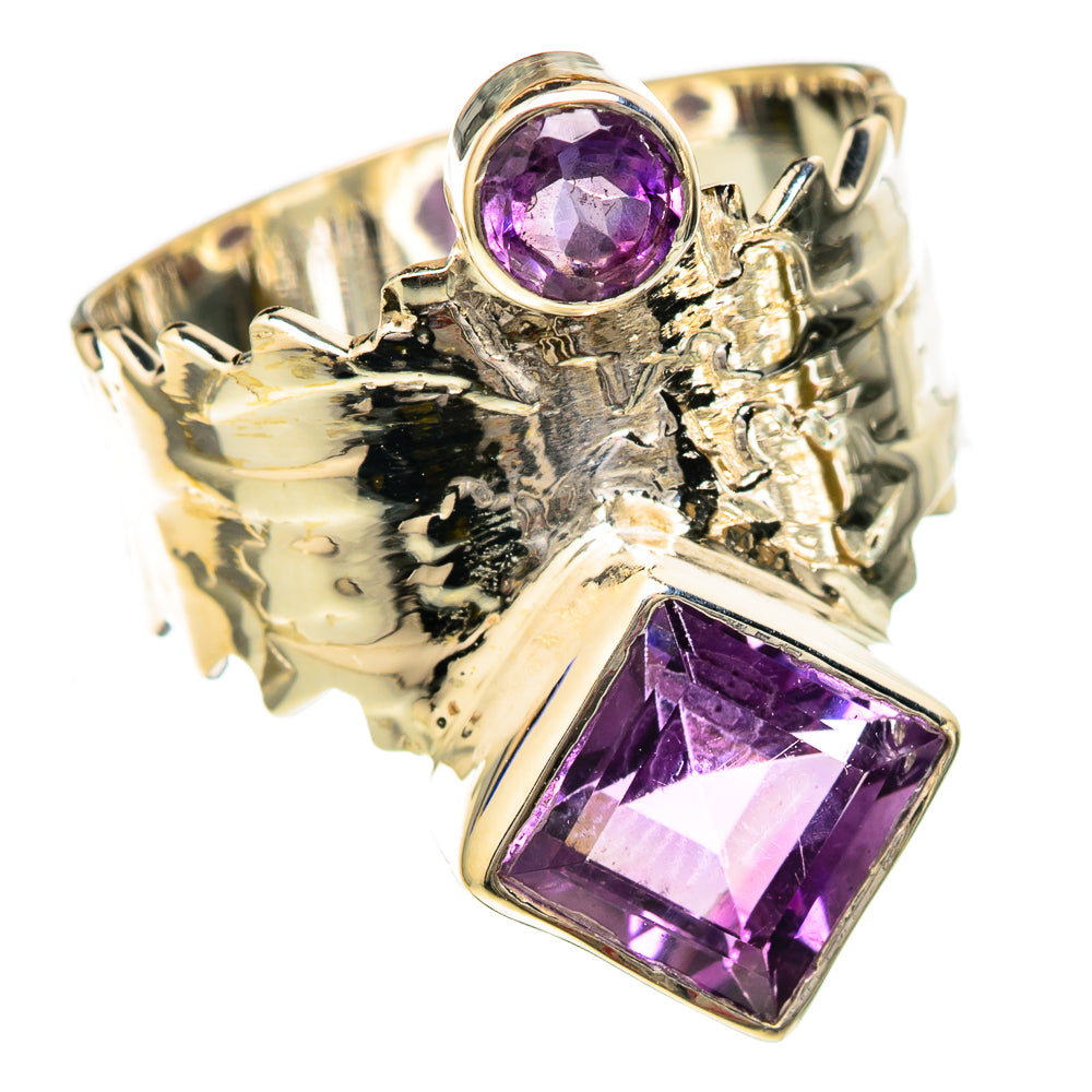 Amethyst Rings handcrafted by Anasilvercos - RING104783 - Photo 2