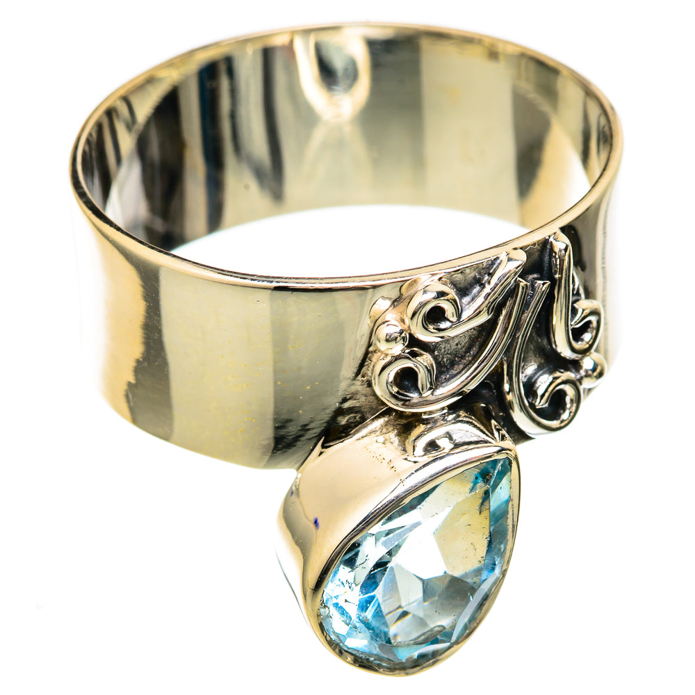 Blue Topaz Rings handcrafted by Anasilvercos - RING104802 - Photo 2