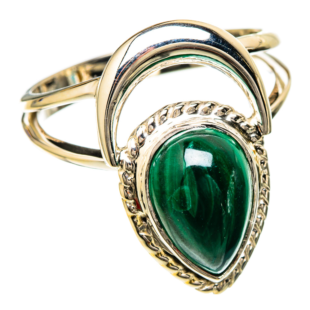 Malachite Rings handcrafted by Anasilvercos - RING104810 - Photo 2