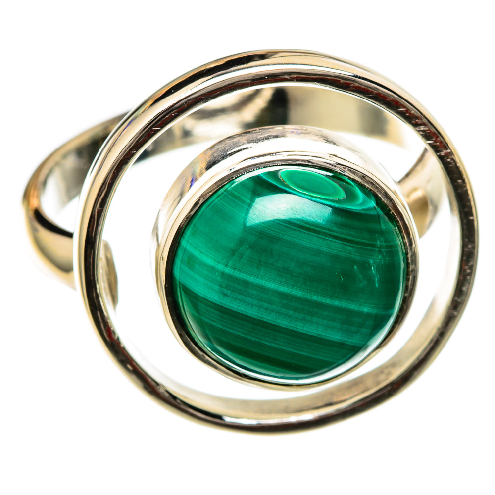 Malachite Rings handcrafted by Anasilvercos - RING104812 - Photo 2