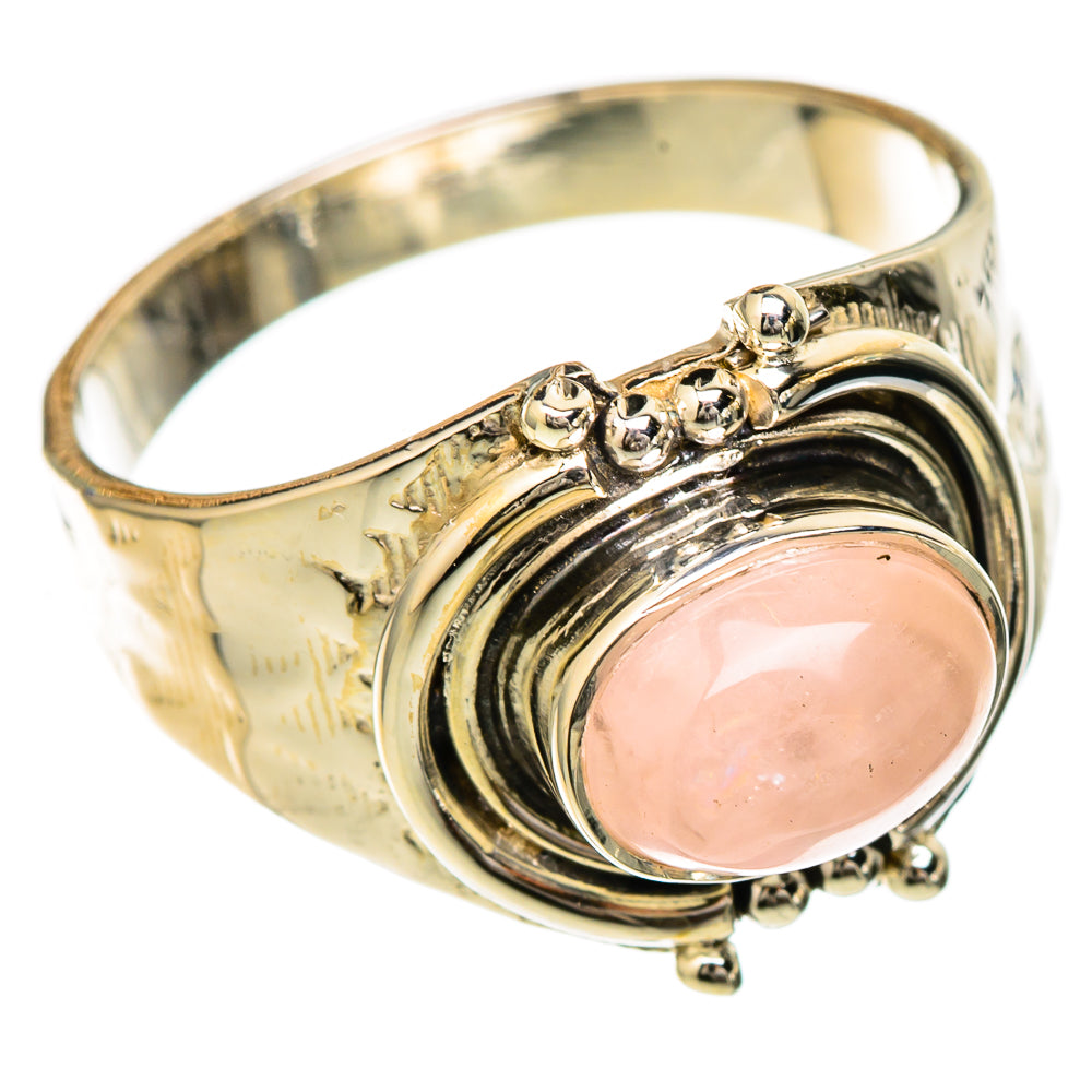 Rose Quartz Rings handcrafted by Anasilvercos - RING104820 - Photo 2