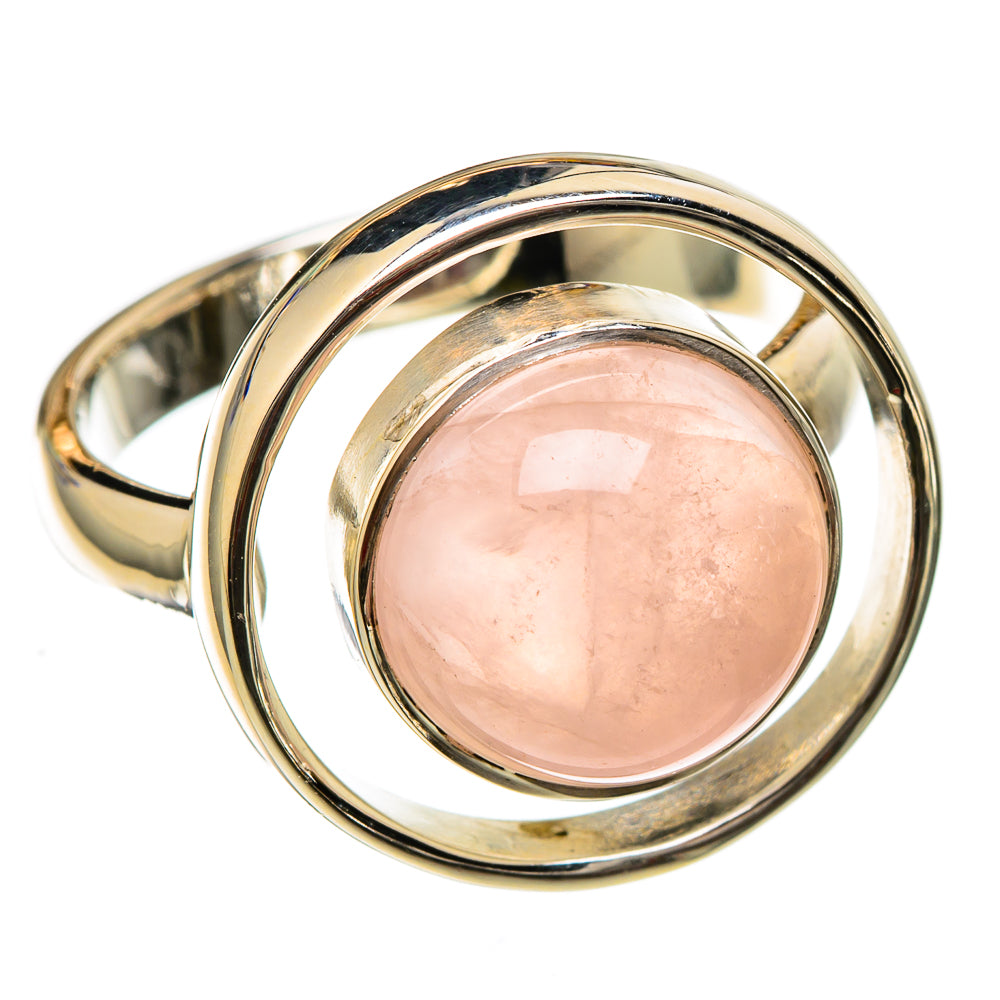 Rose Quartz Rings handcrafted by Anasilvercos - RING104821 - Photo 2