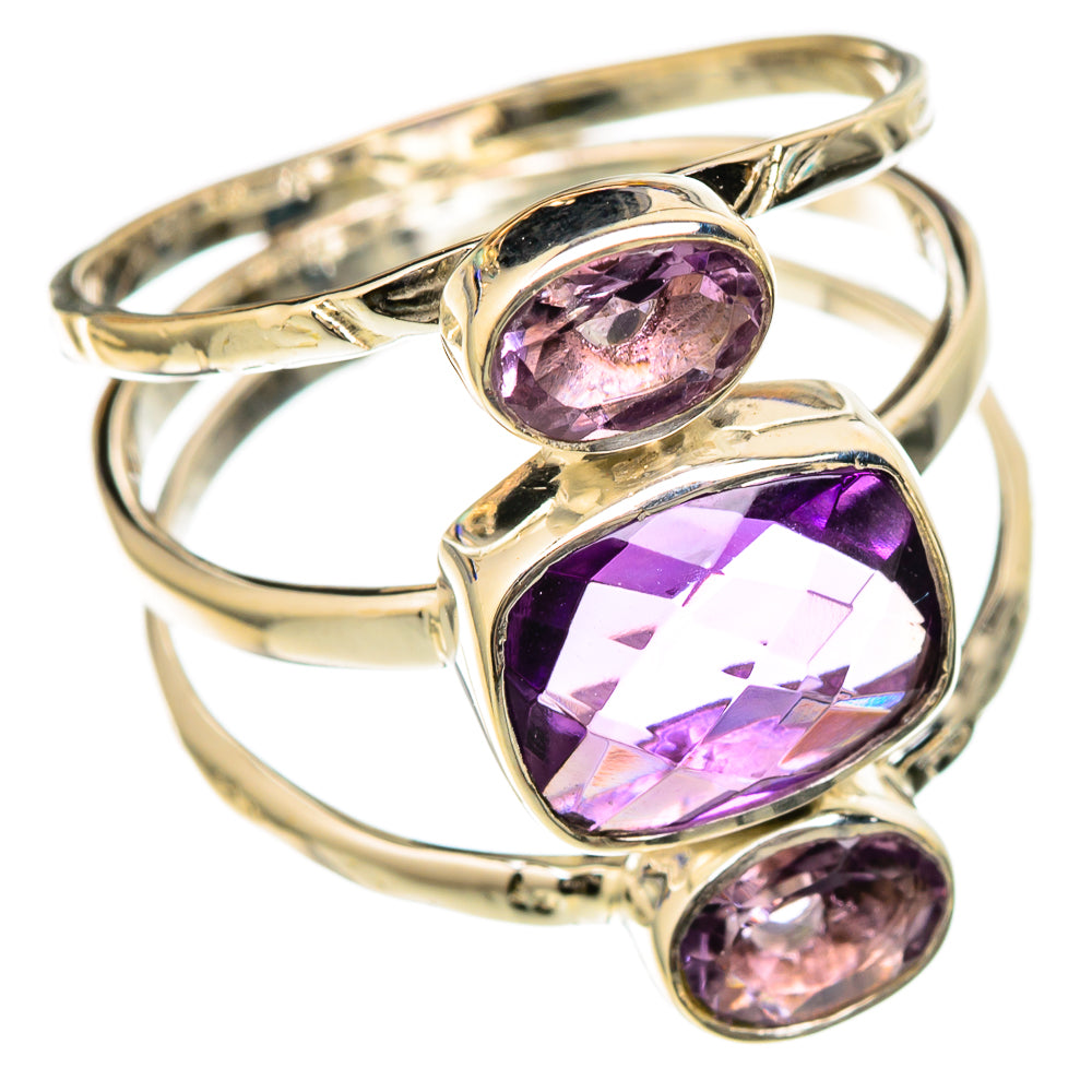 Amethyst Rings handcrafted by Anasilvercos - RING104824 - Photo 2