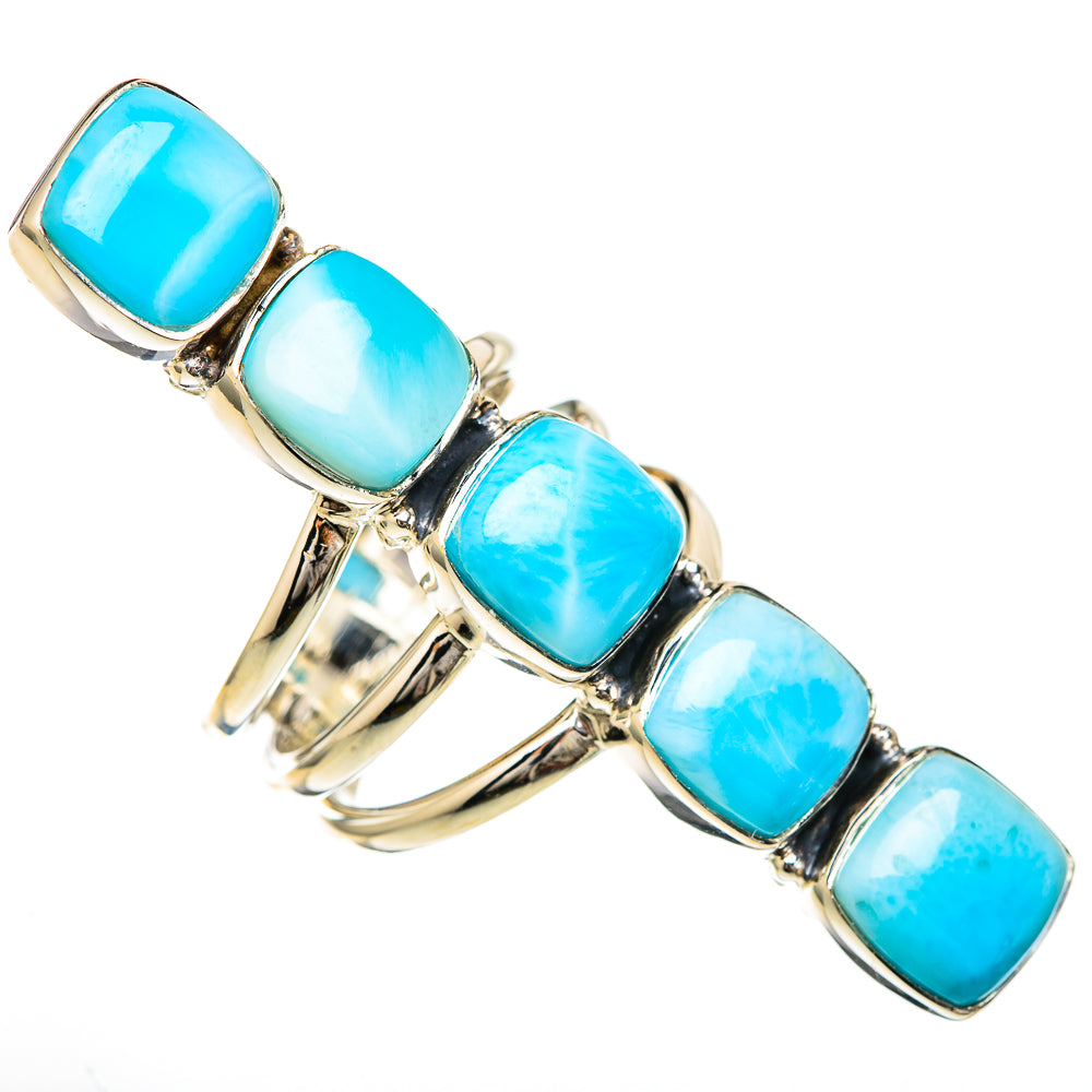 Larimar Rings handcrafted by Anasilvercos - RING104843 - Photo 2