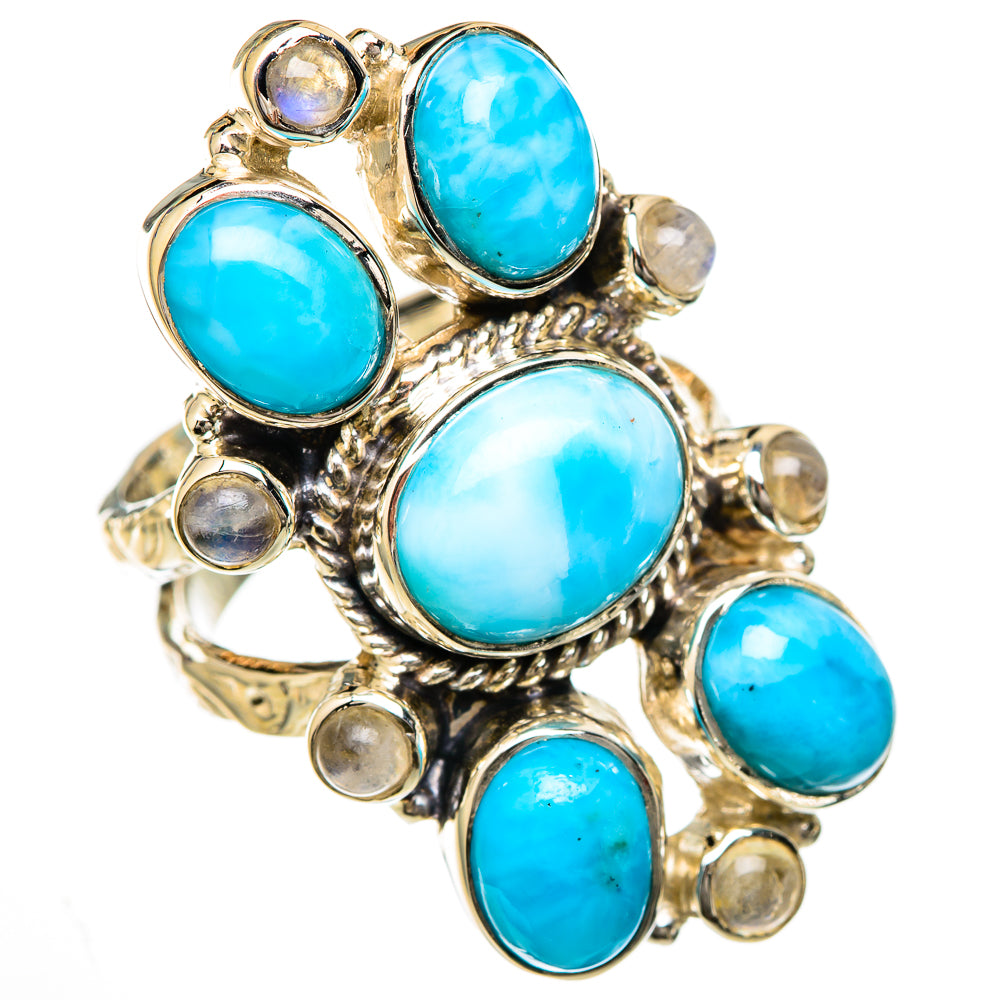 Larimar Rings handcrafted by Anasilvercos - RING104845 - Photo 2