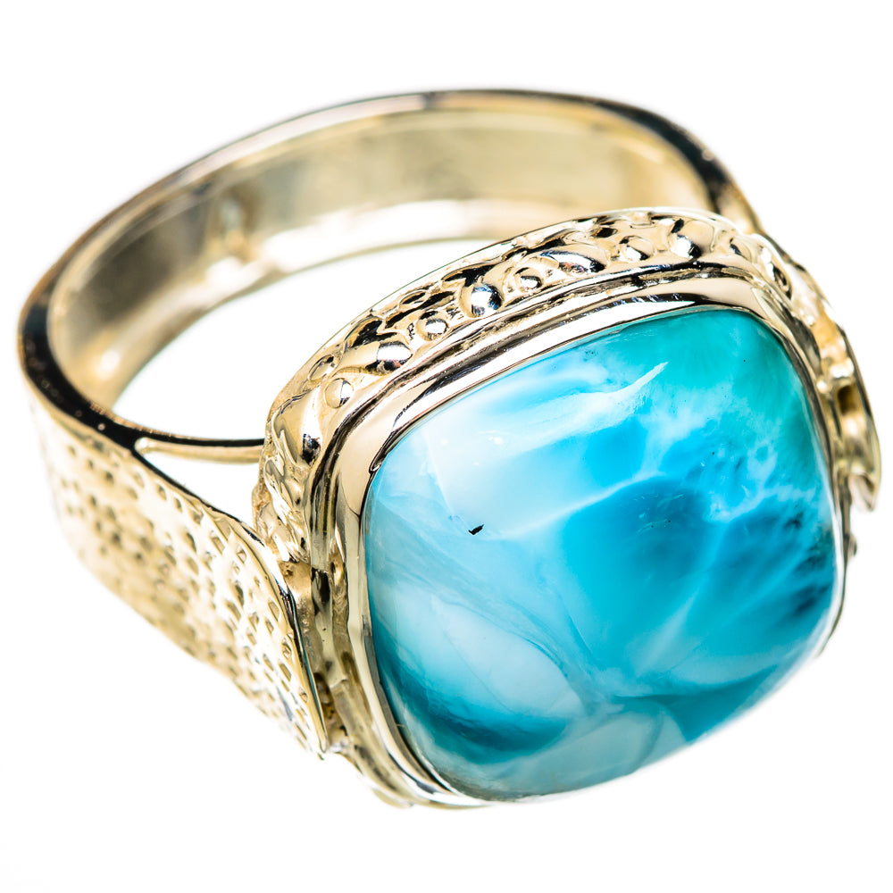 Larimar Rings handcrafted by Anasilvercos - RING104846 - Photo 2