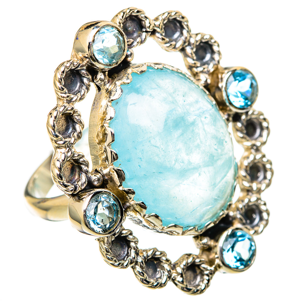 Larimar Rings handcrafted by Anasilvercos - RING104878 - Photo 2