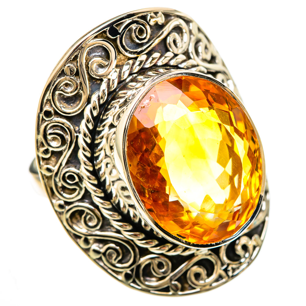Citrine Rings handcrafted by Anasilvercos - RING104883 - Photo 2