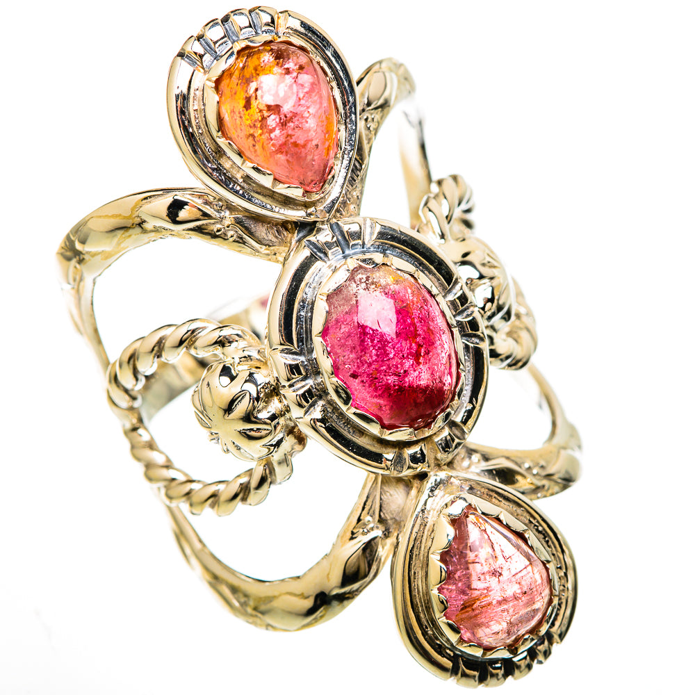 Pink Tourmaline Rings handcrafted by Anasilvercos - RING104887 - Photo 2