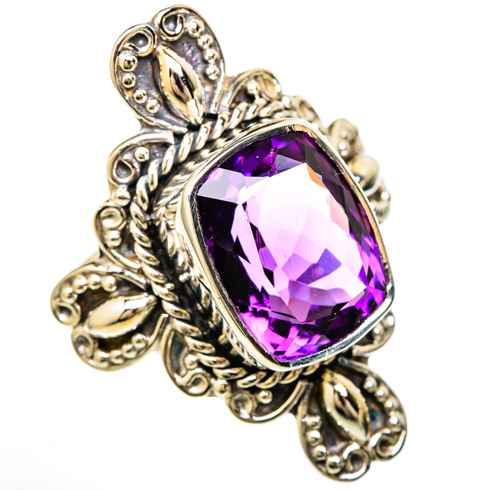 Amethyst Rings handcrafted by Anasilvercos - RING104889 - Photo 2