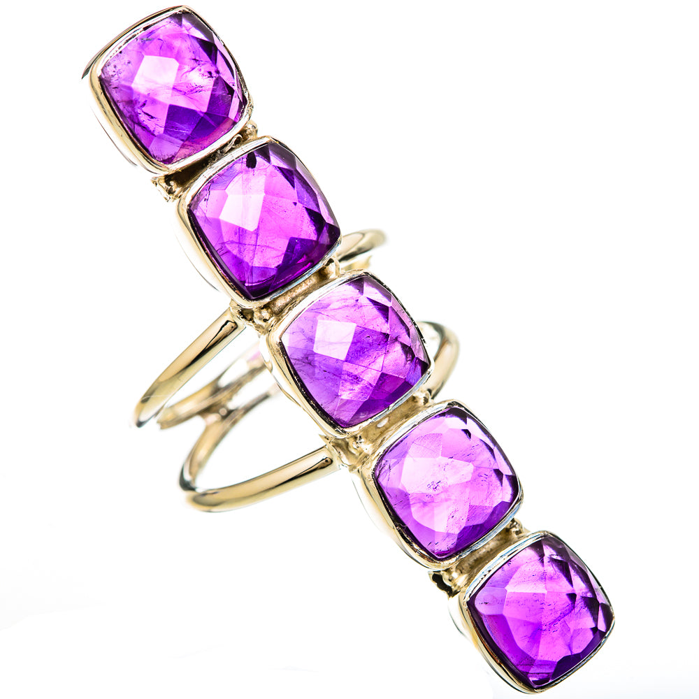 Amethyst Rings handcrafted by Anasilvercos - RING104893 - Photo 2
