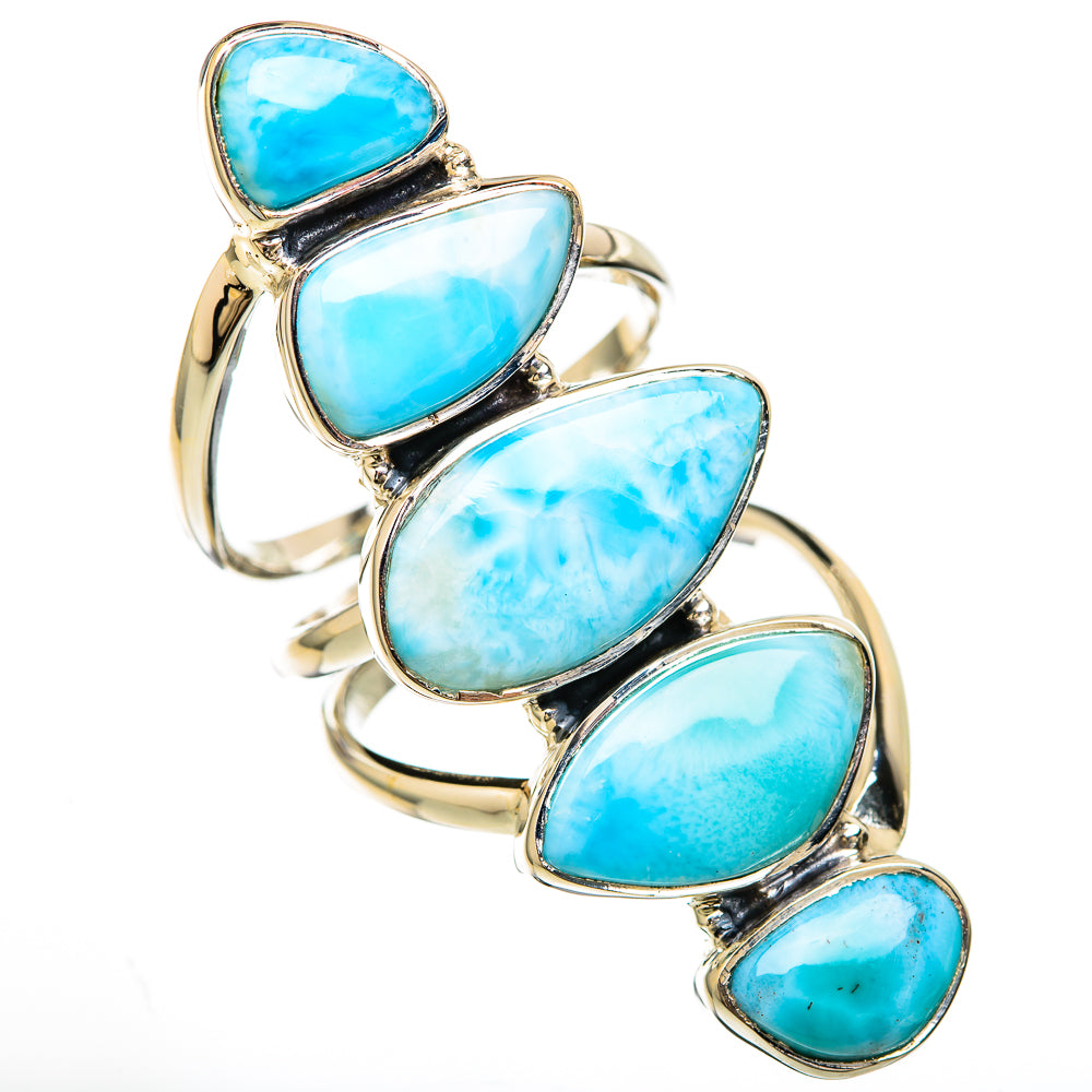 Larimar Rings handcrafted by Anasilvercos - RING104907 - Photo 2