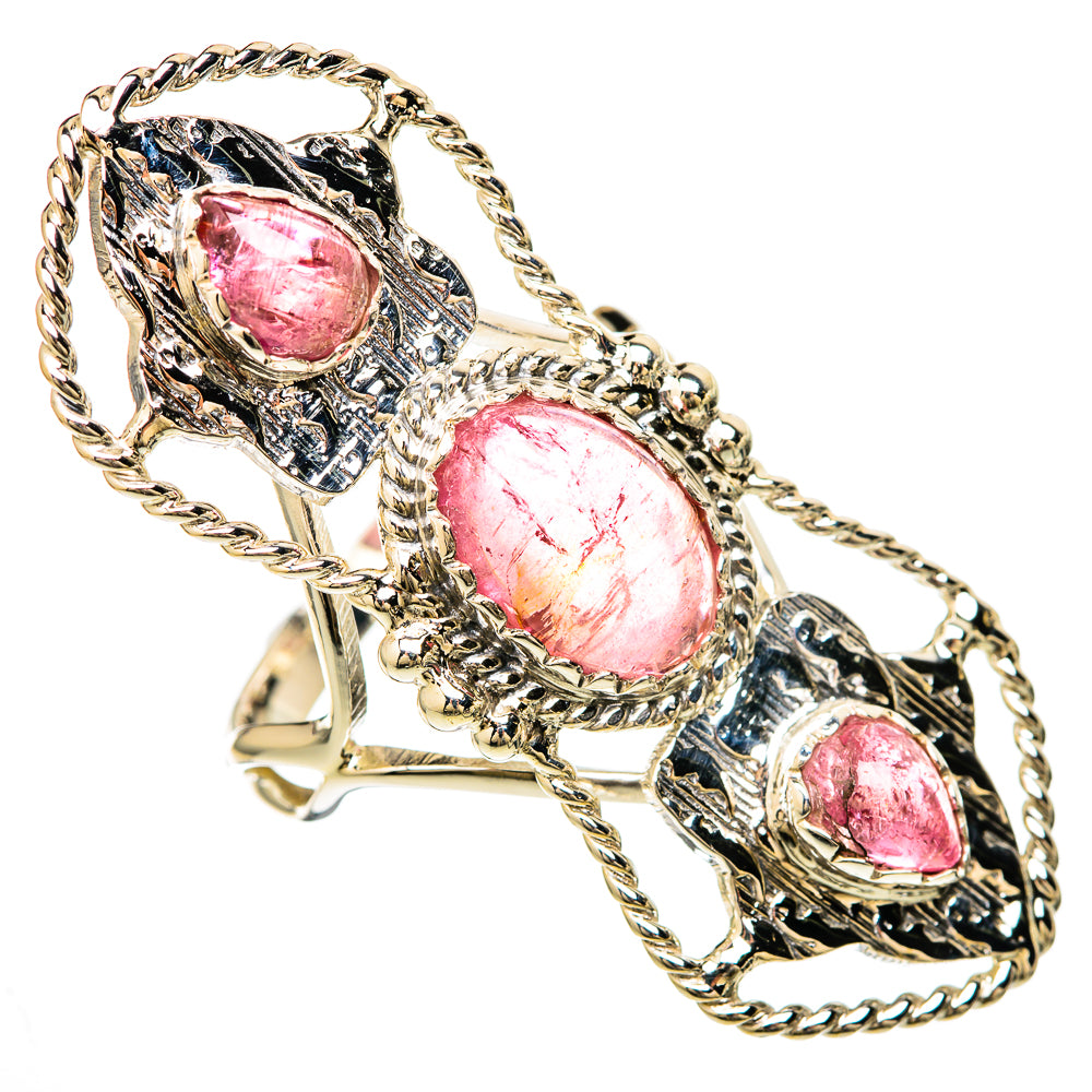 Pink Tourmaline Rings handcrafted by Anasilvercos - RING104913 - Photo 2
